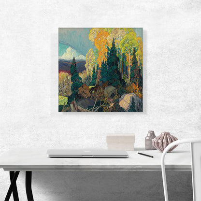 Autumn Hillside 1920