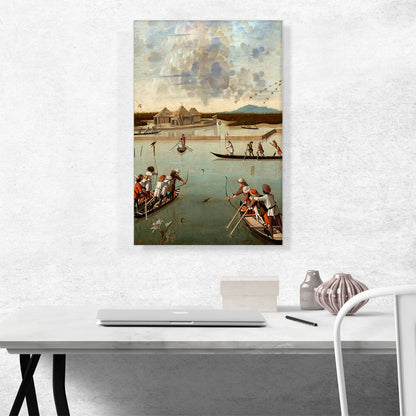 Hunting On The Lagoon