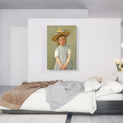 Child In Straw Hat 1886