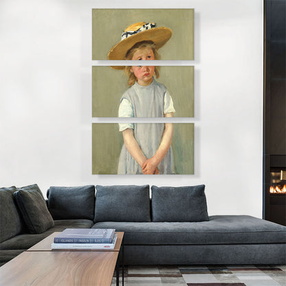 Child In Straw Hat 1886