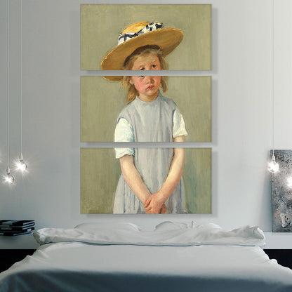 Child In Straw Hat 1886