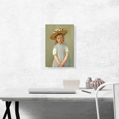Child In Straw Hat 1886