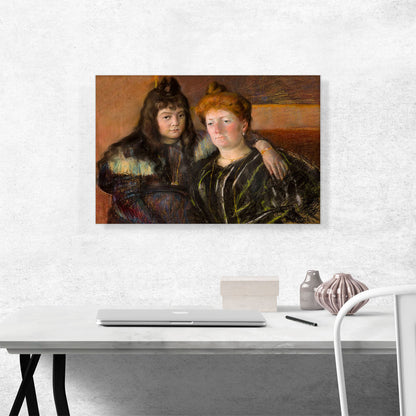 Madame Meerson And Her Daughter 1899