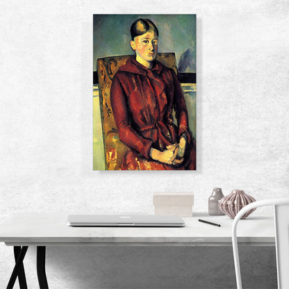 Madame Cezanne With A Yellow Armchair 1890
