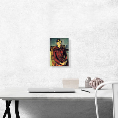 Madame Cezanne With A Yellow Armchair 1890