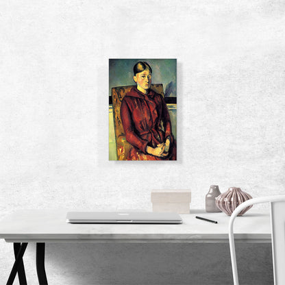Madame Cezanne With A Yellow Armchair 1890