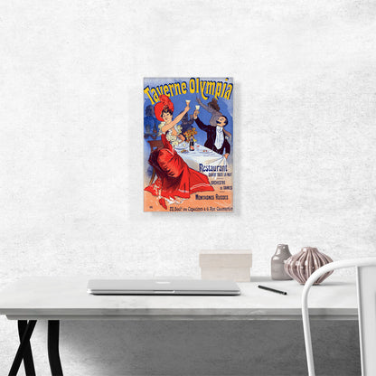 Affiche Pour La Taverne Olympia
