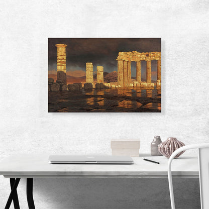 Parthenon After The Storm