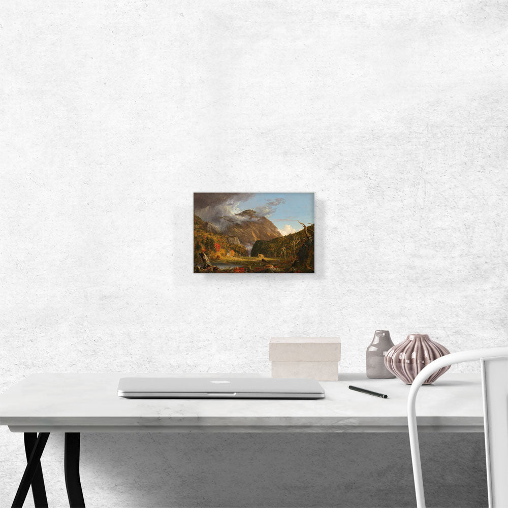 View of Mountain Pass Called Notch of White Mountains 1839