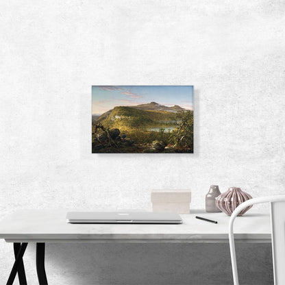 View Of Two Lakes Mountain House Catskill Mountains Morning 1844