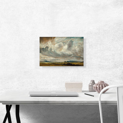Study Of Clouds Over a Landscape