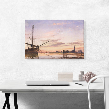 View Across The Lagoon - Venice Sunset