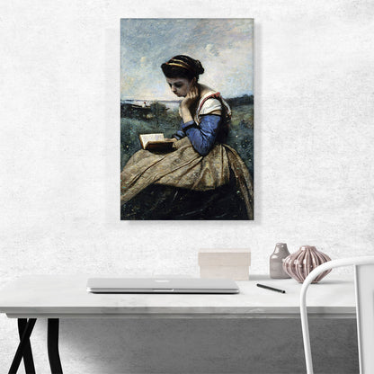 A Woman Reading 1869