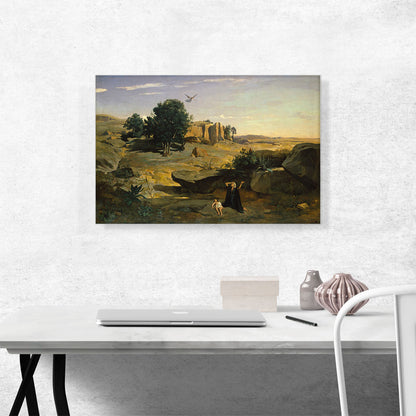 Hagar in the Wilderness 1835
