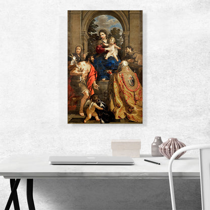 Madonna And Child With Saints 1626