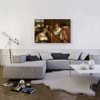 Saint Domitilla Receiving Veil From Pope Clement I