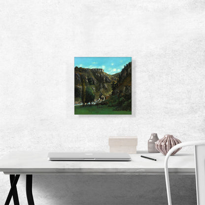 Valley of the Loue Near Mouthier-Haute-Pierre