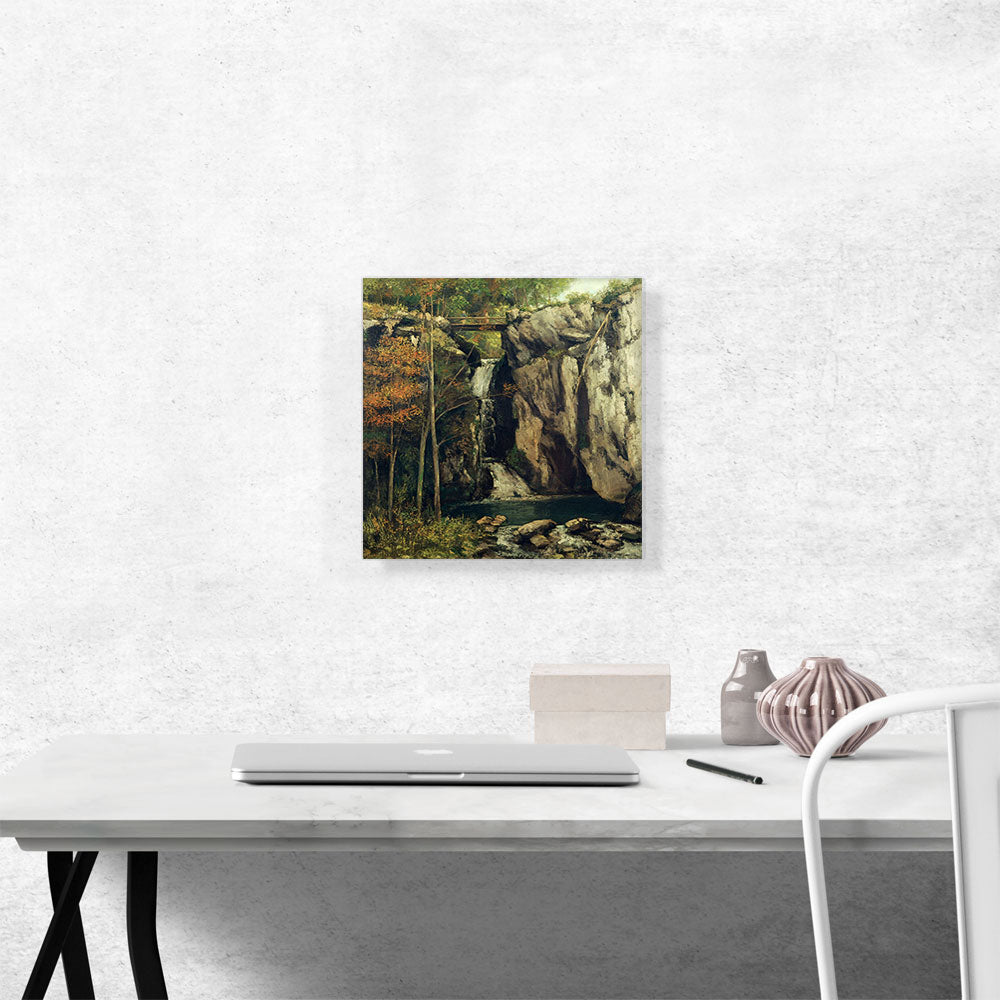 The Chasm At Conches 1864