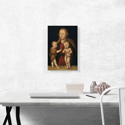 Madonna And Child With Saint John