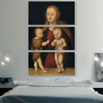 Madonna And Child With Saint John
