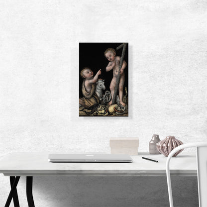 The Infant Christ And Saint John The Baptist