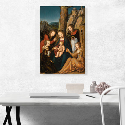 The Mystic Marriage Of Saint Catherine