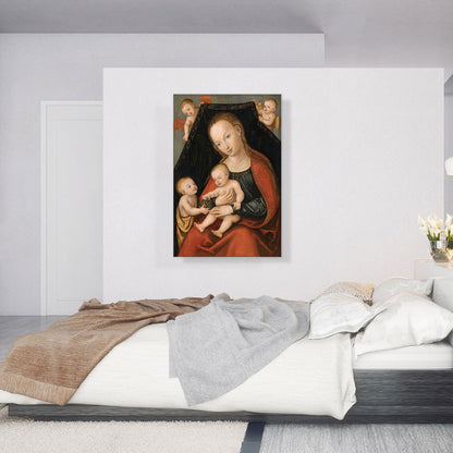 Virgin And Child With St. John Baptist And Two Angels
