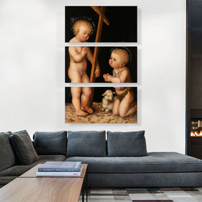Infant Jesus And John The Baptist As Child