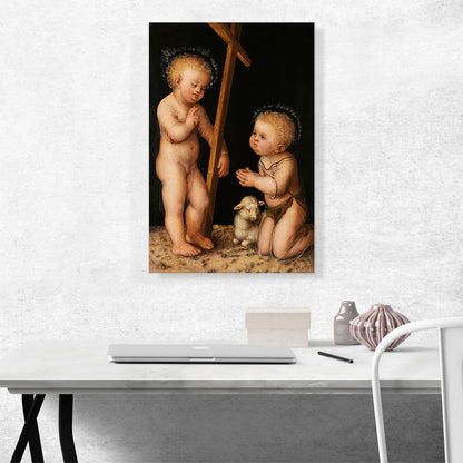 Infant Jesus And John The Baptist As Child