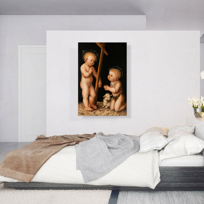 Infant Jesus And John The Baptist As Child