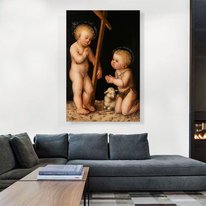 Infant Jesus And John The Baptist As Child