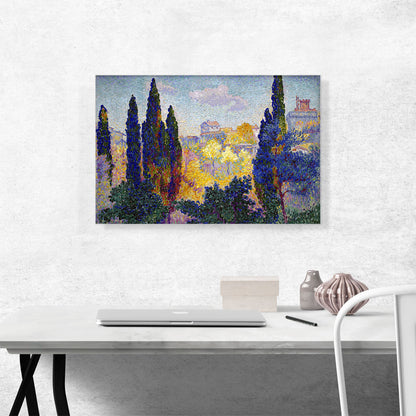 Cypresses at Cagnes 1908