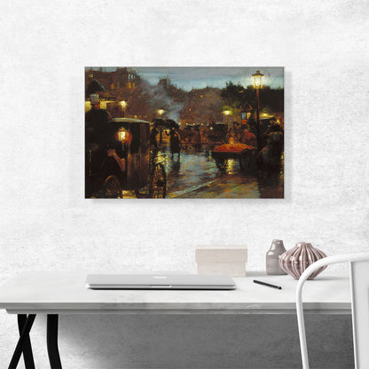 Paris At Night 1889