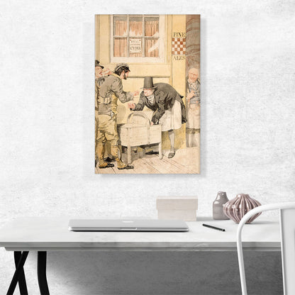Sketch Illustrate Passions Senility Or Peevishness 1855