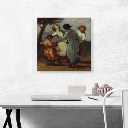 A Circle Of Children 1850
