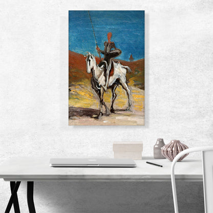 Don Quixote And Sancho Panza 1868