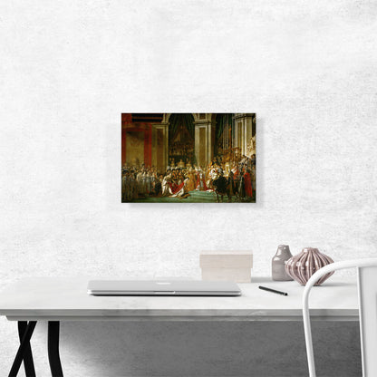 The Coronation Of Napoleon At Notre-Dame De Paris 1804