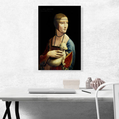 The Lady with an Ermine - Cecilia Gallerani 1489