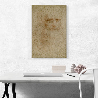 Leonardo da Vinci Self-Portrait 1512