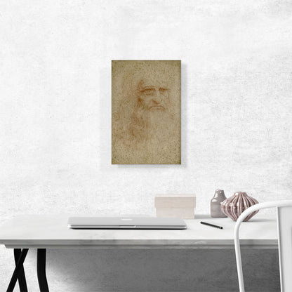 Leonardo da Vinci Self-Portrait 1512