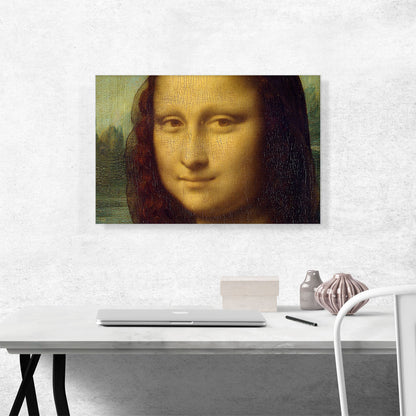 Mona Lisa - Face Detail 1503