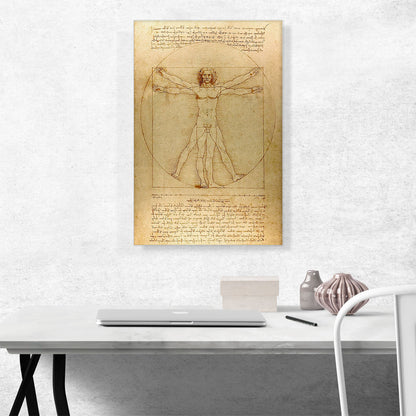 The Vitruvian Man 1485