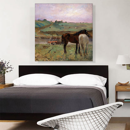 Horses in a Meadow
