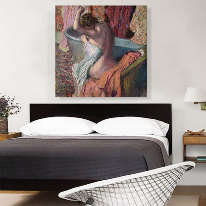 Seated Bather Drying Herself