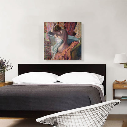 Seated Bather Drying Herself