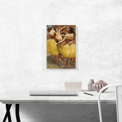 Three Dancers in Yellow
