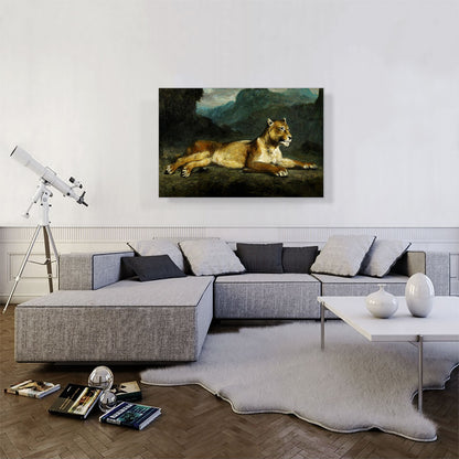 Lioness reclining 1855