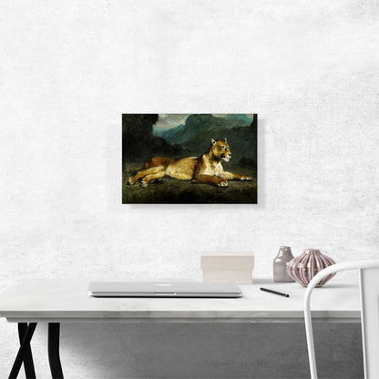 Lioness reclining 1855