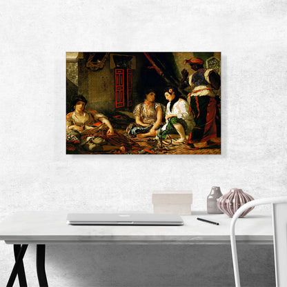 The Women of Algiers in Their Apartment 1834