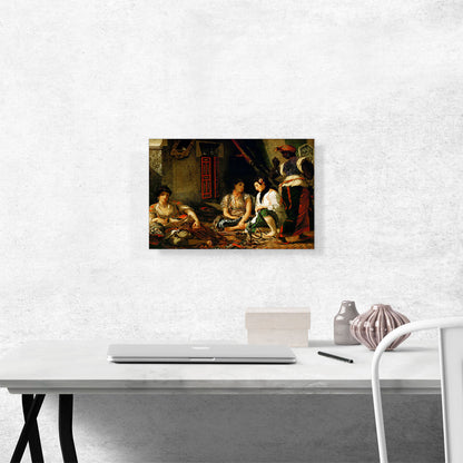 The Women of Algiers in Their Apartment 1834